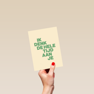 Ik denk de hele tijd aan je AndC