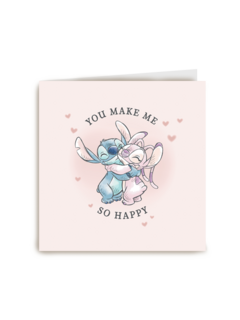 You Make Me So Happy Stitch Angel