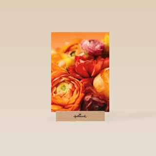 boeket van bloemen in herfstkleuren