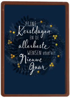 Fijne kerstdagen allerbeste wensen nieuwjaar
