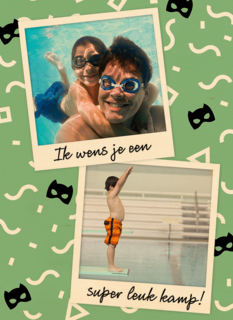 ik wens je een superleuk kamp fotokaart ik wens je een superleuk kamp fotokaart