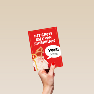 Sinterklaaskaart Het grote boek van Sinterklaas
