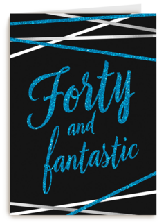 Verjaardagskaart leeftijden man 40 and fantastic