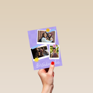 Verjaardag Polaroid Fotos