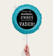 Ballon Sterkste, Stoerste en Leukste Vader Zwart Blauw