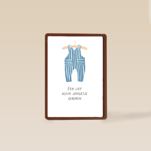 Geboortefelicitatie een lief jongetje