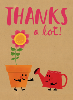 thanks a lot plantje en gieter