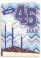 verjaardag leeftijden taart 45