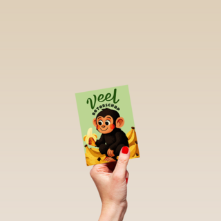 Beterschap Aap Met Bananen