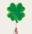 Ballon Geluksklaver Groen