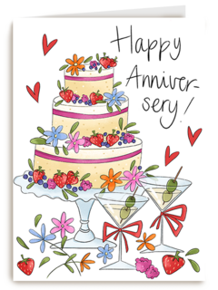 Matia Happy Anniversary taart