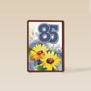 verjaardag leeftijden zonnebloemen 85