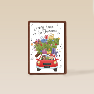driving home for christmas auto kaart