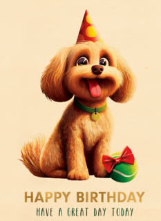 Folio Happy Birthday Have a Great Day