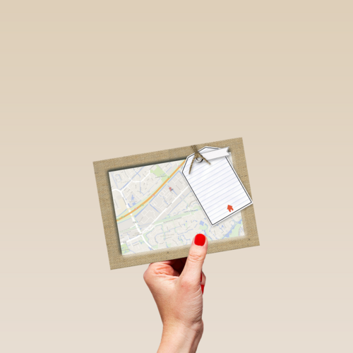 googlemaps verhuisd naar het volgende adres