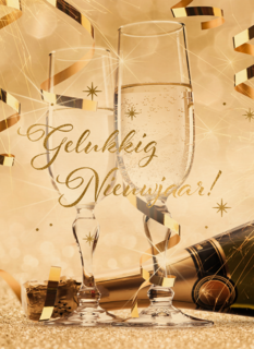 Nieuwjaar gelukkig cheers