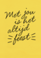Verjaardagskaart man vrouw Met jou is het altijd feest
