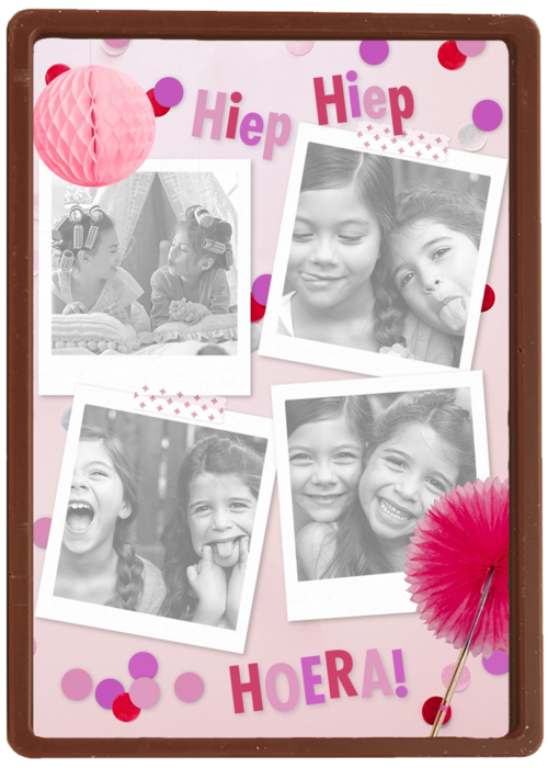 4 fotos roze slingers