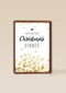 Kerstkaart invitation christmas dinner