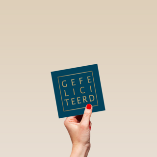 monmon kaart een simpele verjaardag boodschap gefeliciteerd