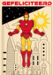 Ironman verjaardagskaart gefeliciteerd