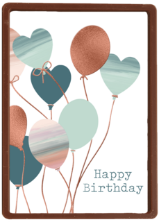happy birthday balloons
