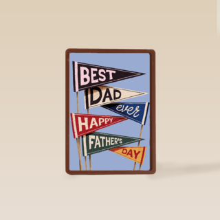 Best dad ever happy fathers day flags
