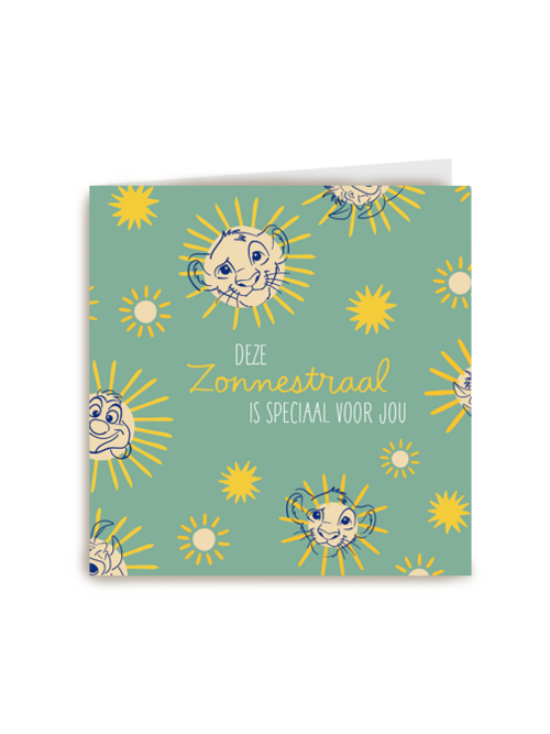 Zonnestraal voor jou Lion King