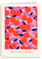 Beterschapskaart met rood fruit