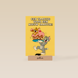Taartje voor nieuw jaartje Tom en Jerry
