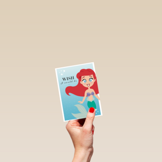 Ariel vriendschapskaart