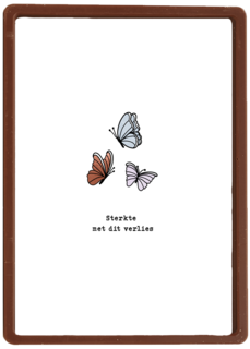 Condoleance sterkte met dit verlies