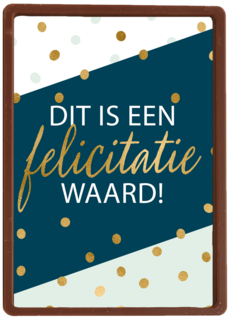 Felicitatie kaart man vrouw dit is een felicitatie waard