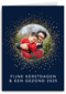 Fotokaart kerst gezond nieuwjaar 2025