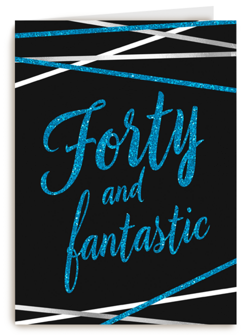 Verjaardagskaart leeftijden man 40 and fantastic