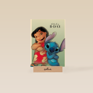 Lilo and Stitch verjaardagskaart aloha birthday