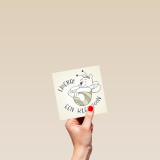 Winnie de Pooh geboortefelicitatie kleinzoon