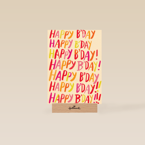 colourfull happy bday