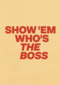 goed gedaan kaart andc show them who is boss