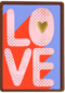 Liefde kaart L O V E