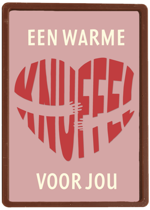 Sterkte kaart een warme knuffel voor jou