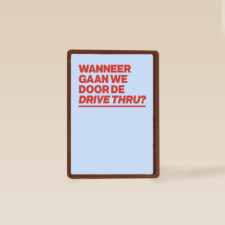 andC wanneer drive-thru