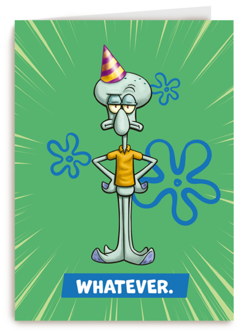 Spongebob Octo Whatever birthday