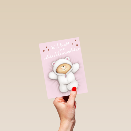 Forever Friends geboortefelicitatie dochter