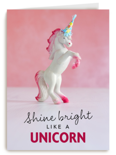 shine bright like a unicorn