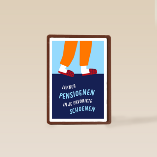 Pensioenen in je favoriete schoenen