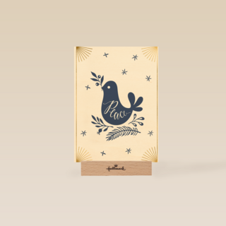 Kerstkaart Religieus Vredesduif