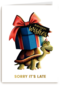 folio sorry its late turtle with present
