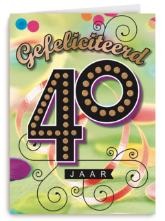 jarig veertig gefeliciteerd