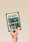 happy birthday met fotolijstje in de o